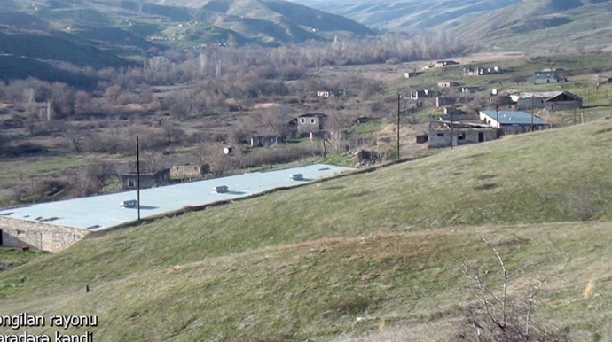 Освобожденное от оккупации село Гарадере Зангиланского района  - ВИДЕО