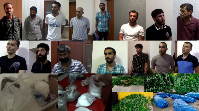 Narkotik alveri ilə məşğul olan şəbəkənin daha 15 üzvü saxlanıldı - FOTO  - VİDEO