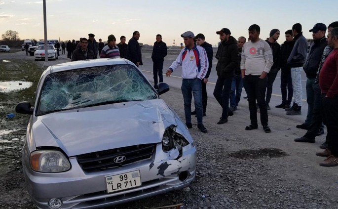 Ucarda avtomobilin vurduğu ana və qızı ölüb – FOTO