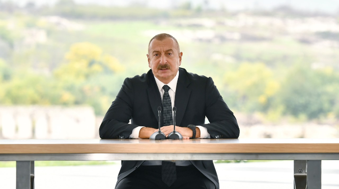"Xalqımız ədalətsizliklə heç vaxt barışmayıb" - Prezident