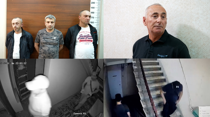 Bakıya oğurluq üçün gələn Gürcüstan vətəndaşları saxlanıldı - FOTO - VİDEO