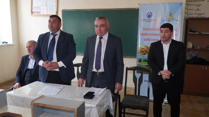 Zaqatala və Qax rayonlarında gənc sahibkarlar maarifləndirilir - FOTO