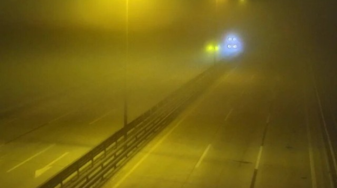 Bu yolda sürət həddi endirildi 