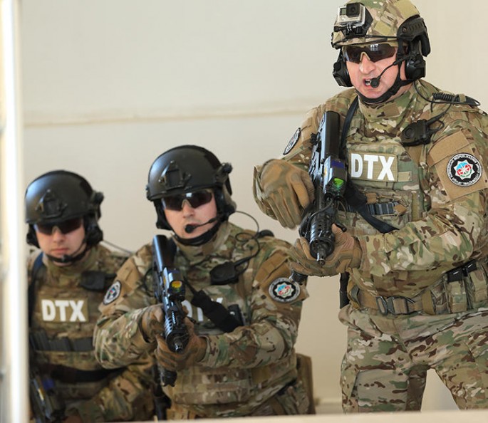 DTX terror dəstəsi zərərsizləşdirib - VİDEO