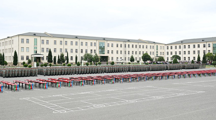 Azərbaycan Ordusunda andiçmə mərasimləri keçirildi - VİDEO