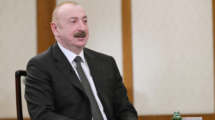 İlham Əliyev Çinin CGTN telekanalına müsahibə verdi - FOTO 