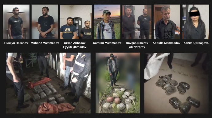 Bakı və bölgələrdə narkotik əməliyyatı: 9 nəfər saxlanıldı - VİDEO