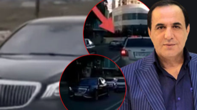 Manaf Ağayev dillərə dastan olan “Maybach”ı ilə yenə qayda pozdu - ANBAAN VİDEO 