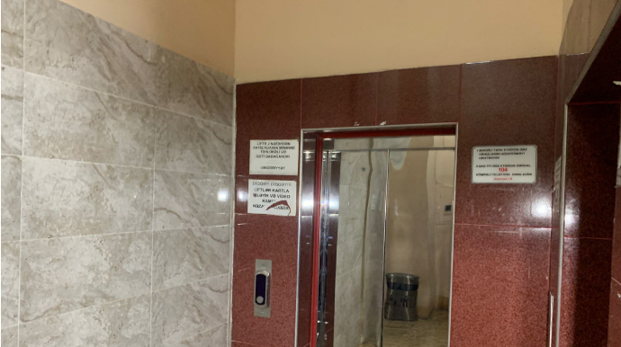 Bakıda binanın lifti qırıldı: Yaralılar var   - VİDEO  - YENİLƏNİB