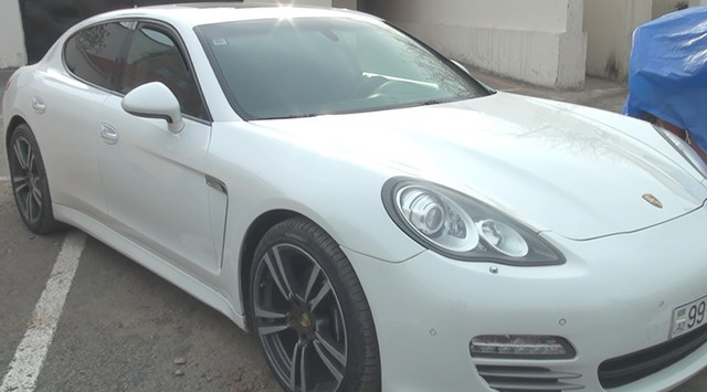 Cəlilabadda “Porsche” ilə karantini pozan sürücü saxlanıldı