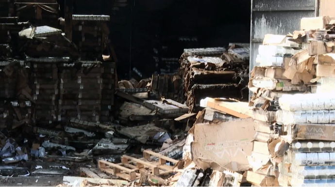 Baksol yolunda baş verən yanğının zərəri nə qədərdir? - VİDEO 