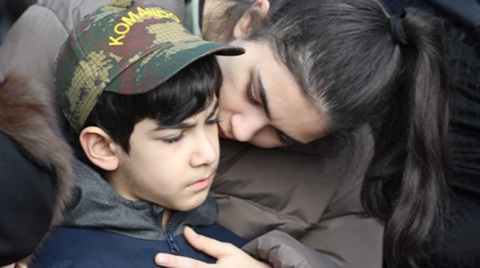 Şəhidimizin ailəsi... - FOTOLAR 