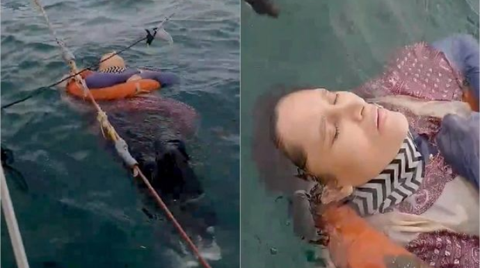 İki il əvvəl yoxa çıxan qadın dənizin ortasında tapıldı - FOTO/VİDEO