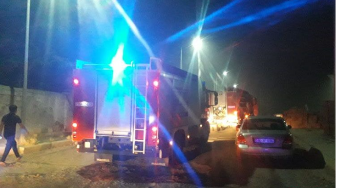 Abşeronda yanğın olub