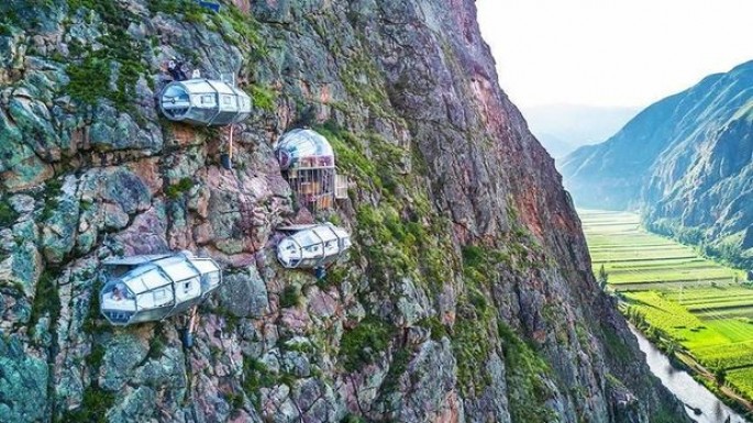 Dünyanın ən yüksək yaşayış məskəni: göy üzü pansionları – FOTO