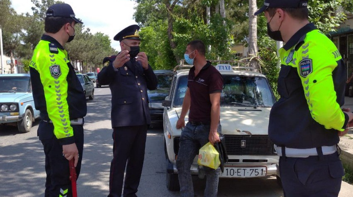 Zərdabda yol polisi  reyd keçirib  - FOTO