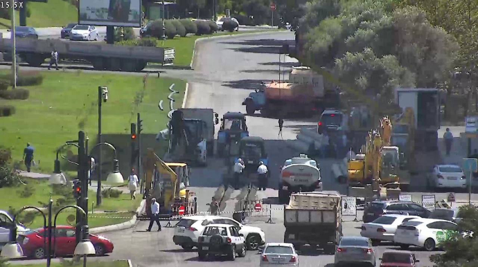 Bu küçələr bağlandı - DİQQƏT   - FOTO