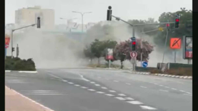 İran İsraili ballistik raketlərlə vurdu - VİDEO 