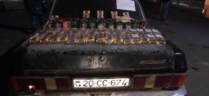 Pirotexniki vasitələr aşkarlandı