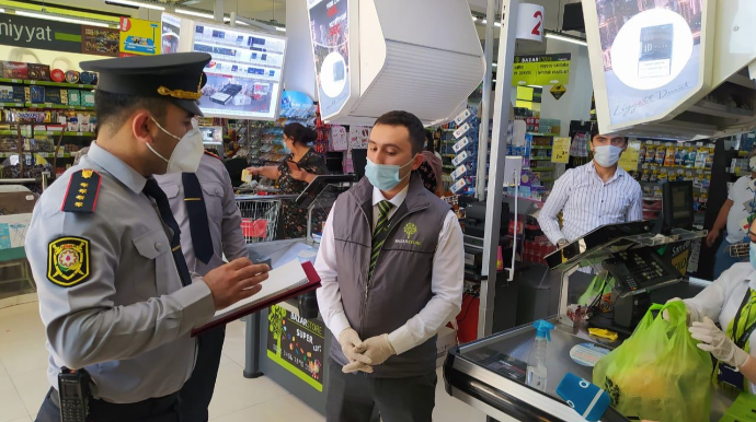 Lənkəranda sanitar rejimin tələblərinə nəzarət gücləndirilib - FOTO 