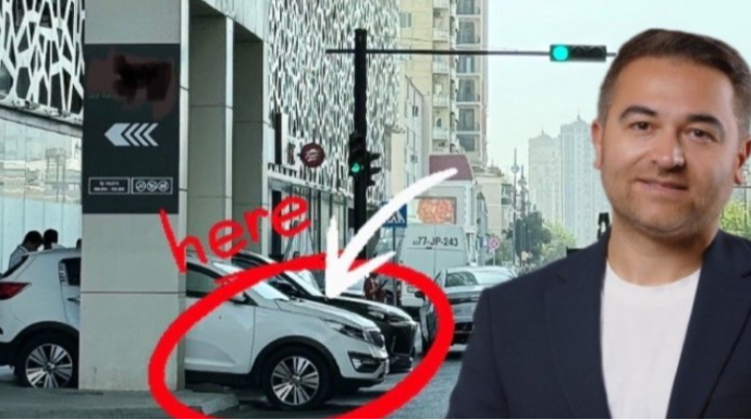 "Yenə də sol zolaq zəbt olunmuş vəziyyətdə qalır" - FOTO