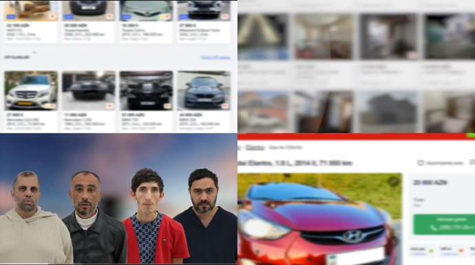 Sosial şəbəkələrdə dələduzluq edərək yüzlərlə şəxsi ALDATDILAR - 4 nəfər İFŞA EDİLDİ - VİDEO