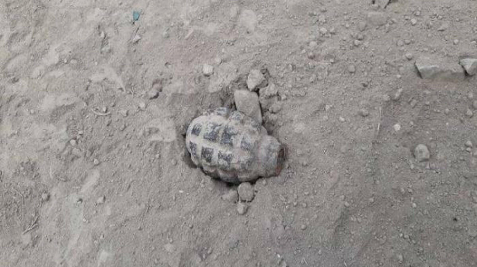 Zaqatalada tikintidə qumbara tapılıb