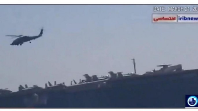 İran ABŞ gəmisinə hücum etdi - REAL GÖRÜNTÜLƏR