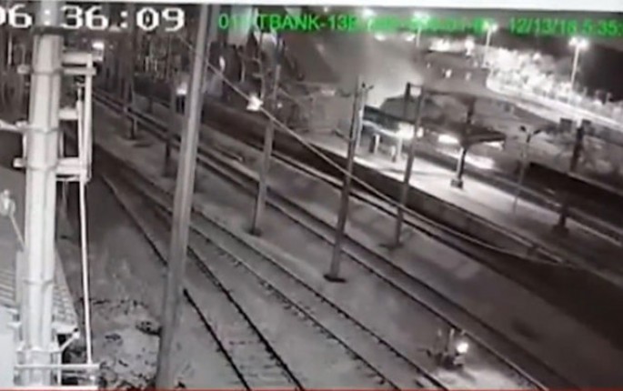 Türkiyədəki qatar qəzası belə baş verib - VİDEO