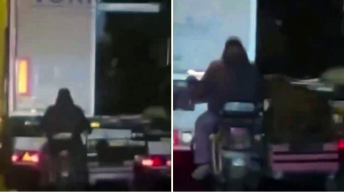 Hərəkətdə olan yük maşınından qoyun oğurladılar – ŞOK HADİSƏ - VİDEO 