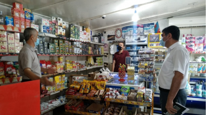 Şəkidə xüsusi karantin rejimi ilə bağlı reydlər davam etdirilir - FOTO