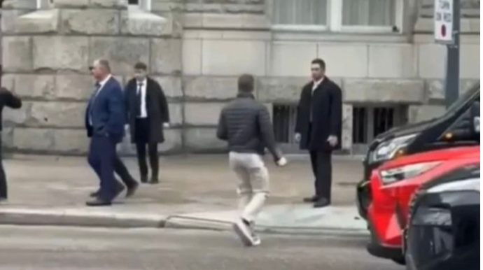 Prezidentin təhlükəsizlik xidməti və ABŞ polisi təxribatın qarşısını belə aldı - VİDEO 