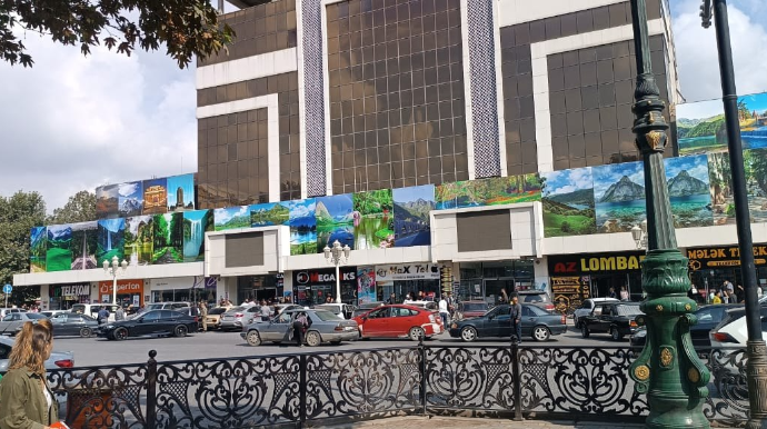 Gəncədə ticarət mərkəzində çökmə TƏHLÜKƏSİ: Vətəndaşlar təxliyə OLUNDU