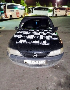 Avtomobildə siqaretlər aşkarlandı