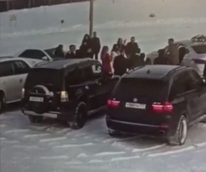 Toy günü havaya atəş açan bəy tutuldu - VİDEO