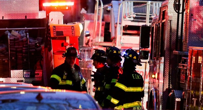 Nyu-Yorkda yanğın baş verib, xəsarət alanlar var - VİDEO
