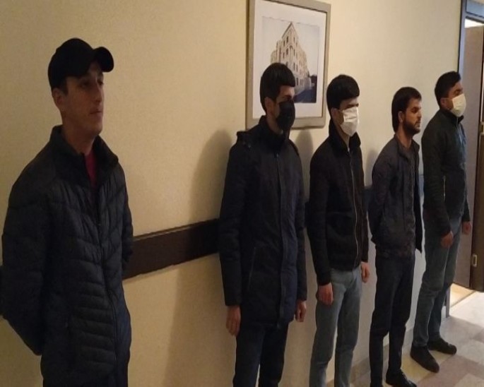 Lənkəranda domino oynayanlar cərimələnib - FOTO