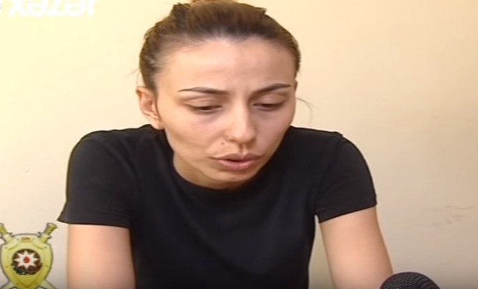 Polis bu qadını həbs etdi - "Topaz" onu da burulğana salıb - VİDEO