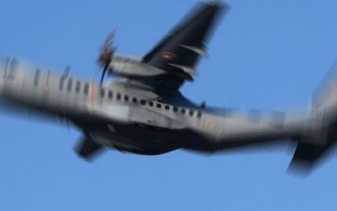 Hərbi təyyarə qəzaya düşdü - İki pilot xilas oldu