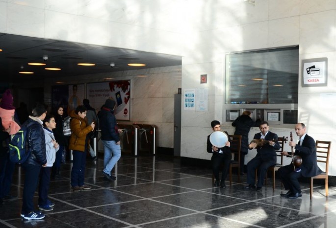 Bakı metrosunda musiqili proqram təşkil olunacaq