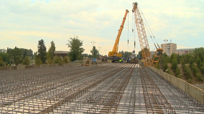 Tərtər çayı üzərində yeni körpünün inşası bitmək üzrədir – FOTO + VİDEO