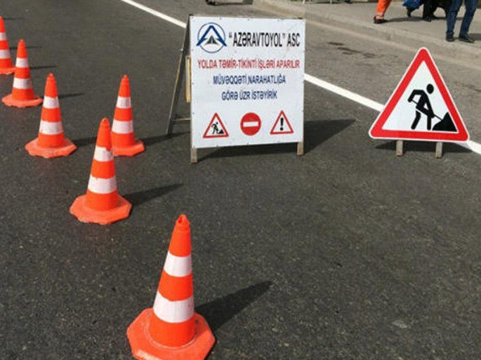 Bakının bəzi küçə və prospektlərində hərəkət məhdudlaşdırıldı