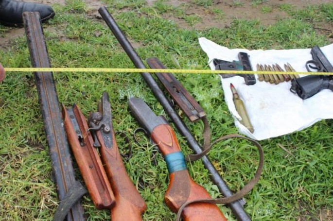 Xeyli sayda silah-sursat aşkarlanıb - FOTO