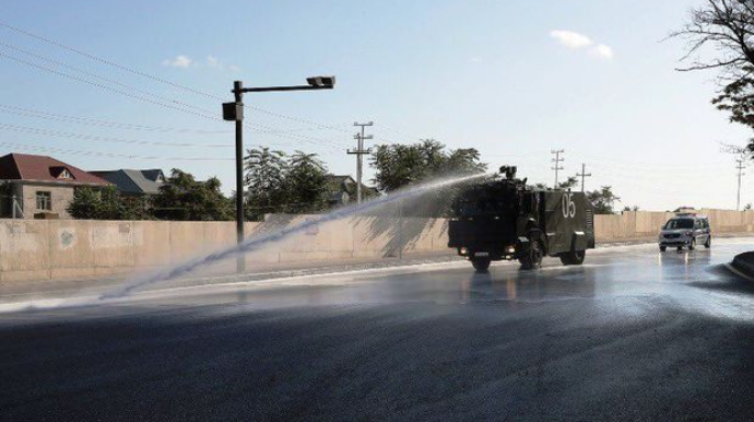 Bakıda növbəti dəfə gücləndirilmiş dezinfeksiya işləri aparılır - FOTO