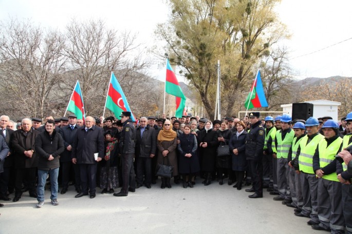 6 kəndə 948 fərdi evə qaz verildi