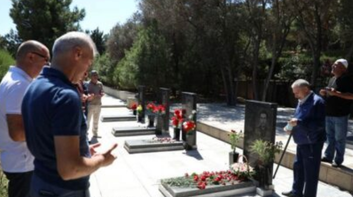 Milli Qəhrəman Şövqiyar Abdullayevin xatirəsi anılıb   - FOTO