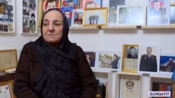 Мать шехида Полада Гашимова о присвоении сыну звания Национального героя   - ВИДЕО