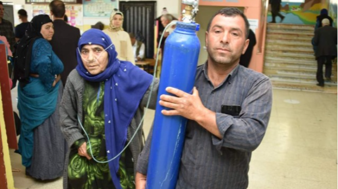 Səs verməyə belə gəldilər  - FOTO