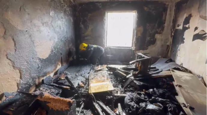 Qaradağda binada partlayış - FOTO