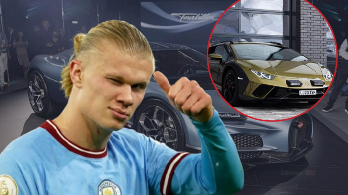 “Mançester Siti”nin ulduzu özünə yeni avtomobil aldı 